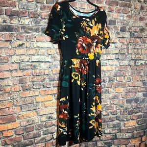 DB Moon knee length flower dress